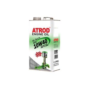 روغن موتور 10W40 آترود با گرید SL قوطی فلزی 4 لیتری